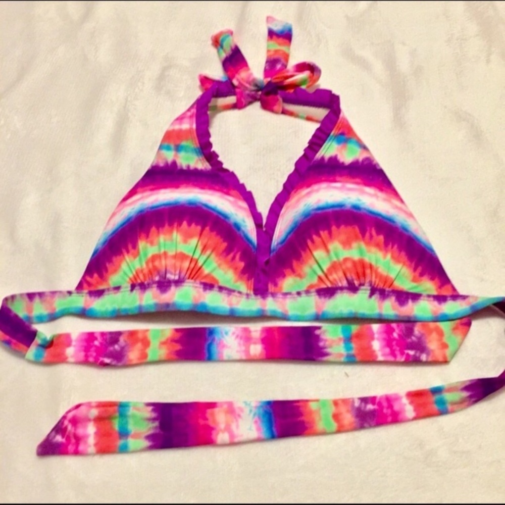 Mudd Tie Dye Bikini Top
